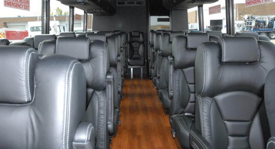 Fishers 20 Passenger Minibus Interior