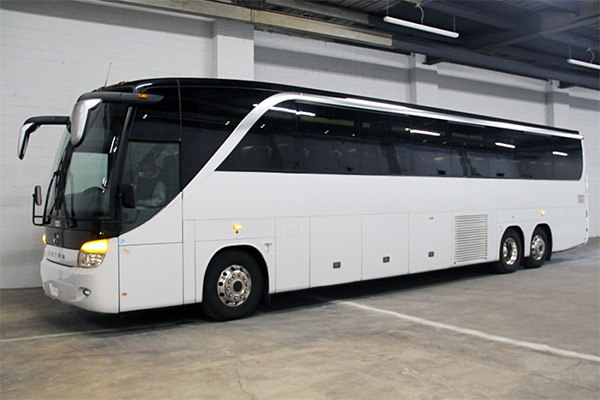Fishers 50 passenger Charter Bus