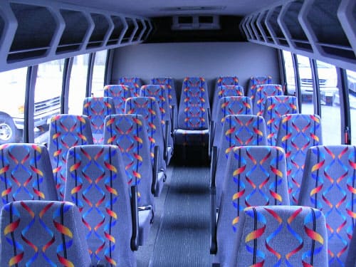 Hammond 15-35 Passenger Minibuses Interior