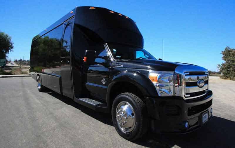 Evansville 30 Passenger Party Bus Black